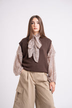 GILET MOKA