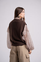 GILET MOKA
