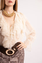 CAMICIA PIZZO