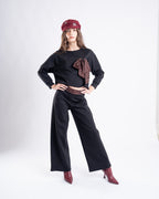 PANTALONE TUTA PAILLETTES