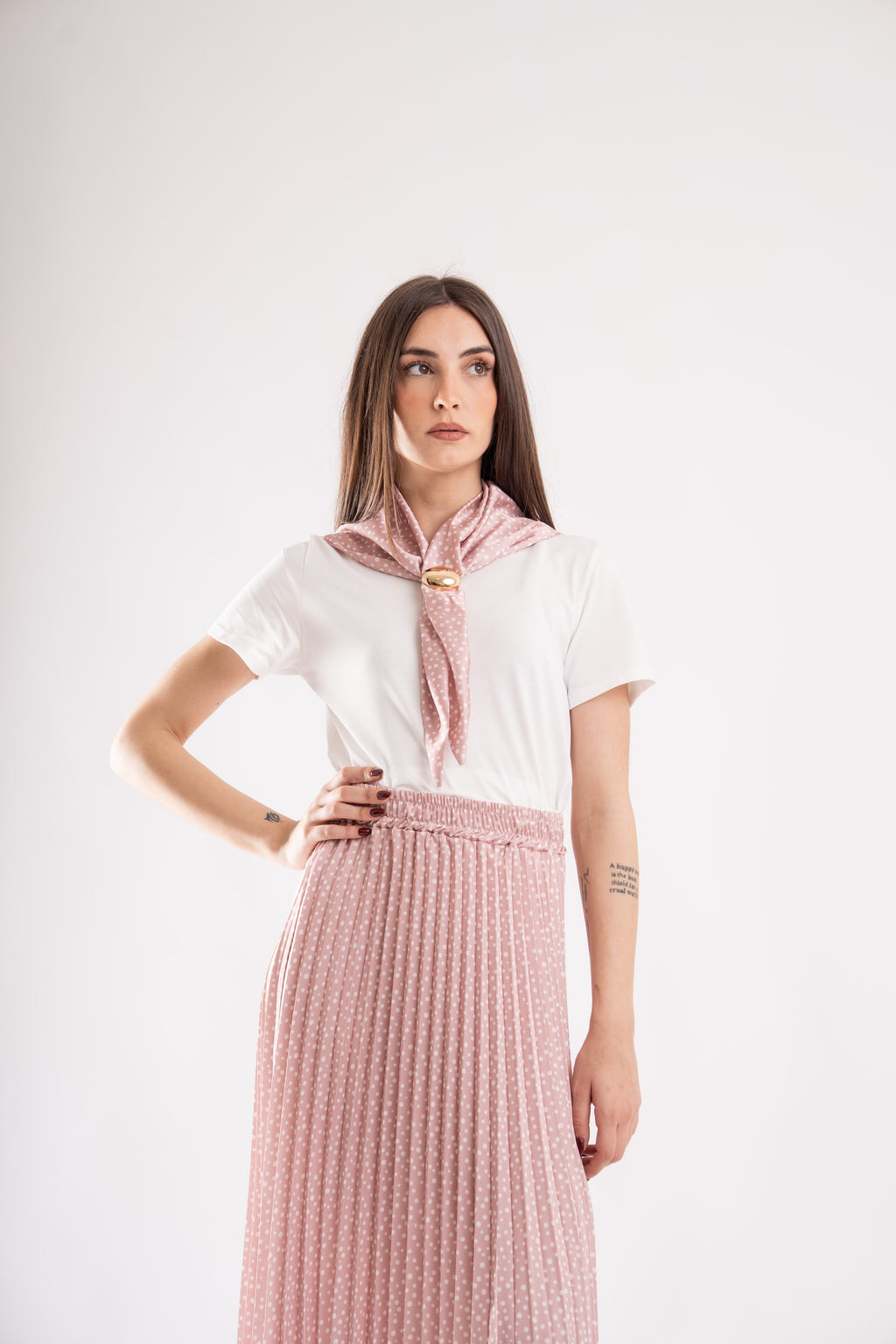 T-SHIRT FOULARD