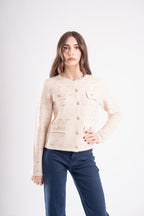 CARDIGAN PAILLETTES BOTTONI