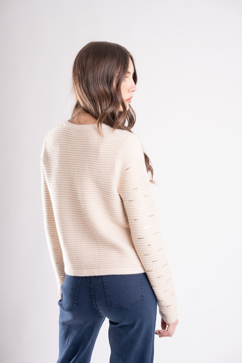 CARDIGAN PAILLETTES BOTTONI