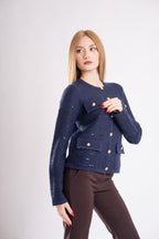 CARDIGAN PAILLETTES BOTTONI